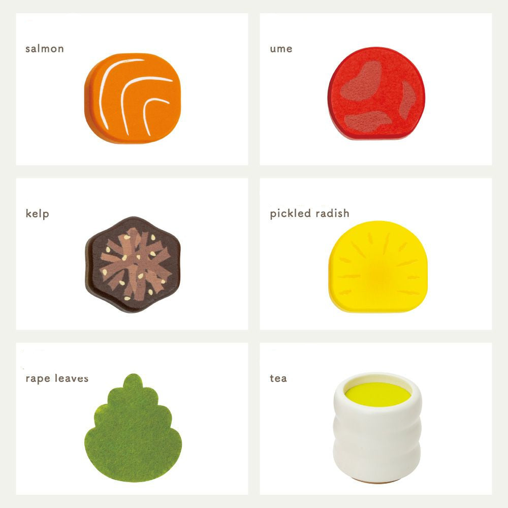 (Pre-Order) Woody Puddy First Play House Rice Ball Set