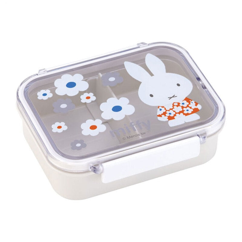 (Pre-Order) Skater Dishwasher-safe tightwear, 1 drawer/430ml, Miffy monotone