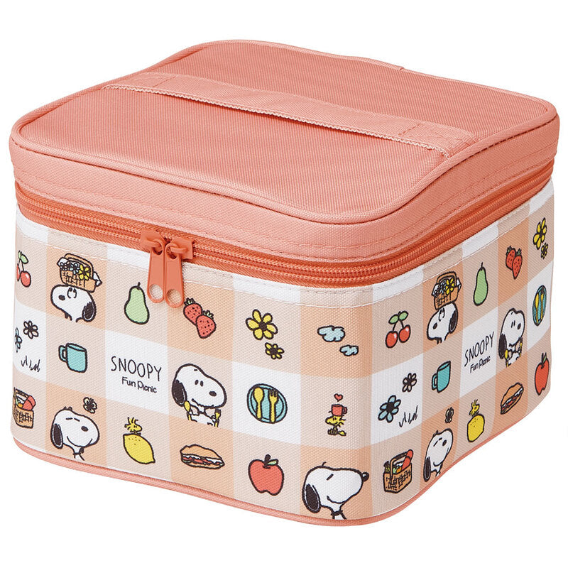(Pre-Order) Skater Picnic lunch box, picnic set, family-sized bento box Snoopy