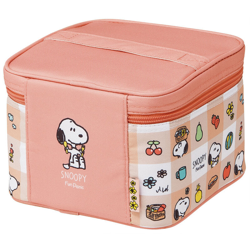 (Pre-Order) Skater Picnic Lunch Box Picnic Set Lunch Box Family Size Ice Pack Bag Snoopy