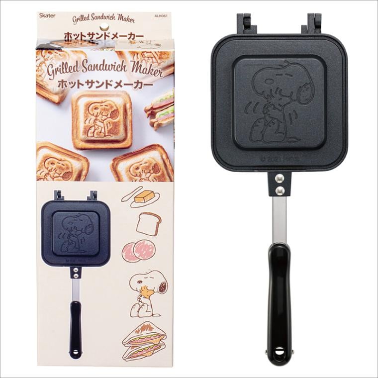 (Pre-Order) Skater Hot Sandwich Maker Snoopy
