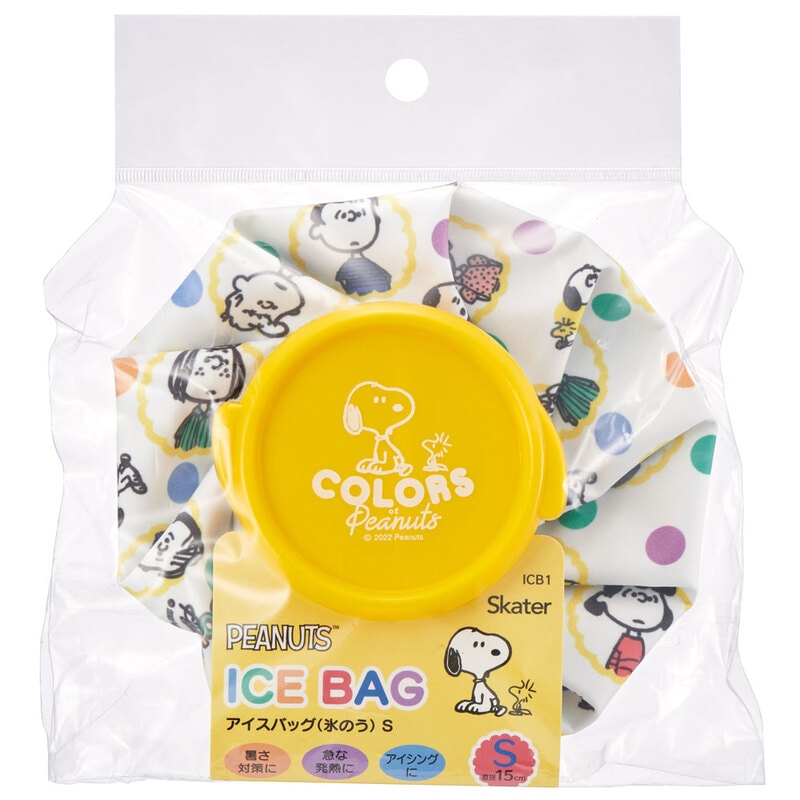 (Pre-Order0 Skater Ice Pack Ice Bag S Size Ice Bag Ice Pack Icing Cooling Character Snoopy
