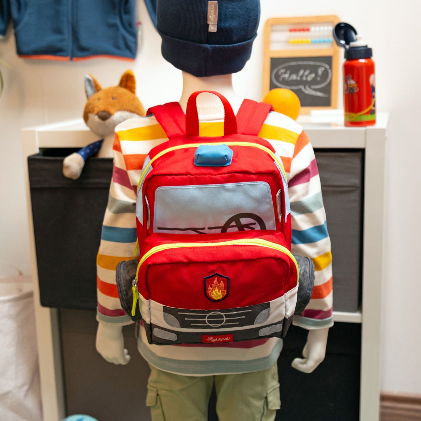 (Pre-order) Sigikids Fire Truck Kindergarden Backpack