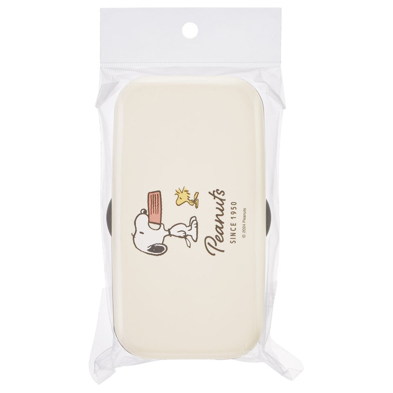 (Pre-Order) Skater Bento Box with Chopsticks 600ml 1 Tier Lunch Box Lunch Box 16.5cm Adult Child Biomass Snoopy