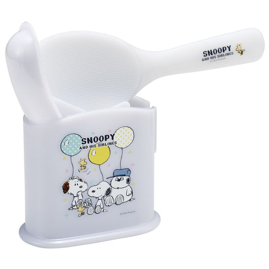 (Pre-Order) Skater Rice Scoop Case Set Snoopy Balloon