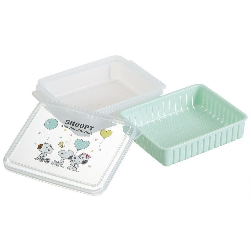 (Pre-Order) Skater Small 260ml colander storage container for rice  Snoopy balloon