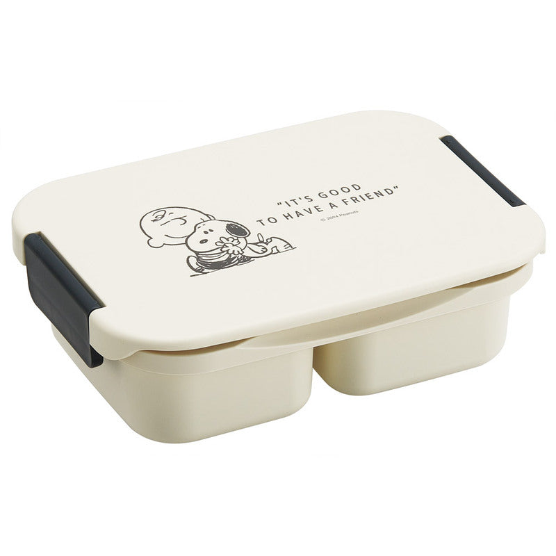 (Pre-Order) Skater Antibacterial Separate Lunch Box 900ml Tight Lunch Box 1 Tier Integrated Divider Snoopy