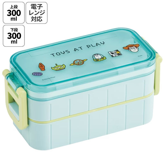 (Pre-order) Skater Lunch Box with Ice Pack, 2-Tier, 600ml, with Chopsticks