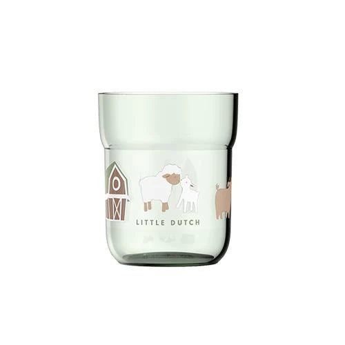 (Pre-Order) Little Dutch Children's glass - Green - Little Farm