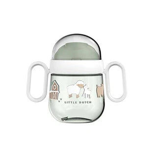 (Pre-Order) Little Dutch Anti-leak cup - Green - Little Farm