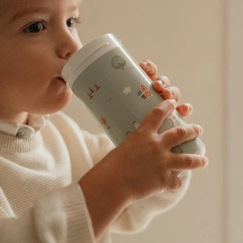 (Pre-Order) School cup - Green - Little Farm