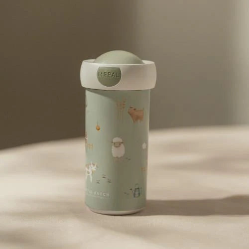 (Pre-Order) School cup - Green - Little Farm