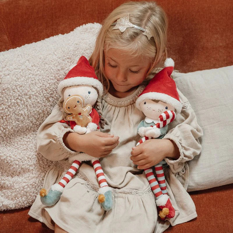 (Pre-Order) Little Dutch Christmas doll Jim 35 cm