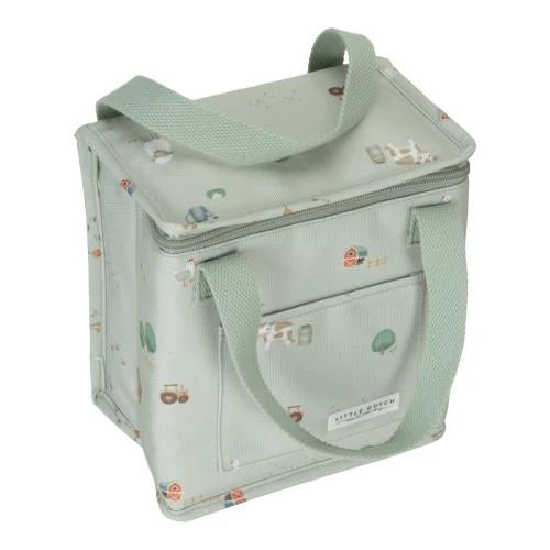 (Pre-Order) Little Dutch Cooler bag - Green - Little Farm