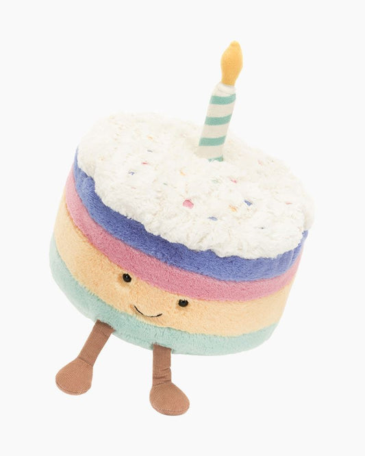 Jellycat Amuseable Rainbow Birthday Cake - Large