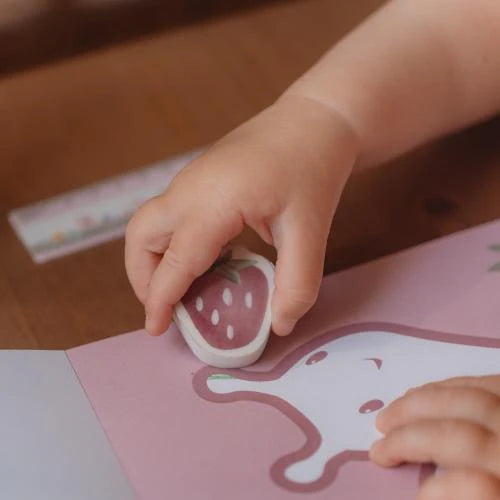 (Pre-Order) Little Dutch Pencil case with contents - Pink - Fairy Garden