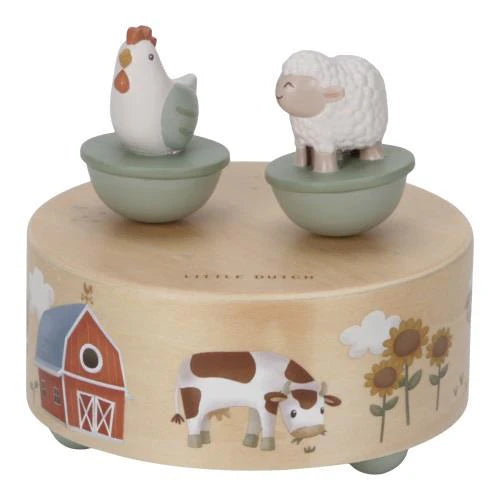 (Pre-Order) Little Dutch Music box - Green - Little Farm