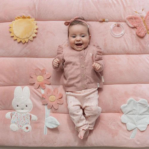 (Pre-Order) Little Dutch miffy play mat - Pink - Lucky Blossom
