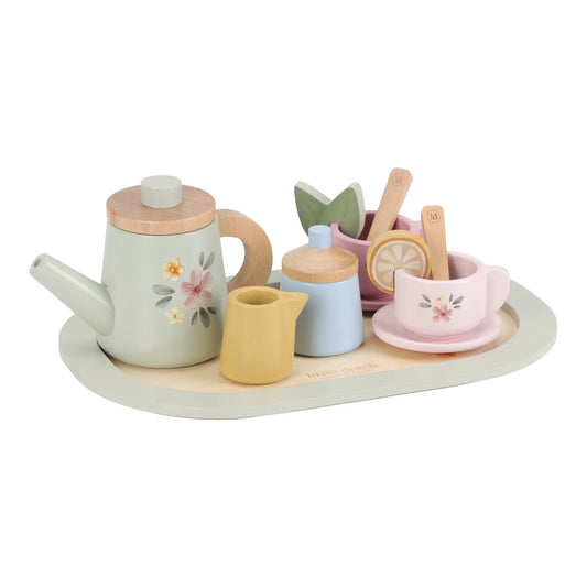 (Pre-Order) Little Dutch Wooden tea set - Multicolored - Essentials