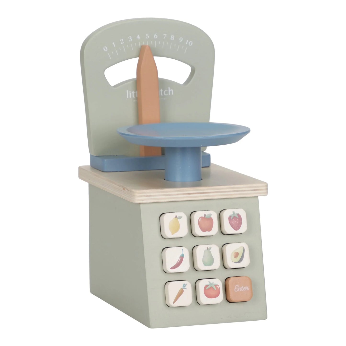 (Pre-Order) Liitle Dutch Wooden play scale - Green - Essentials