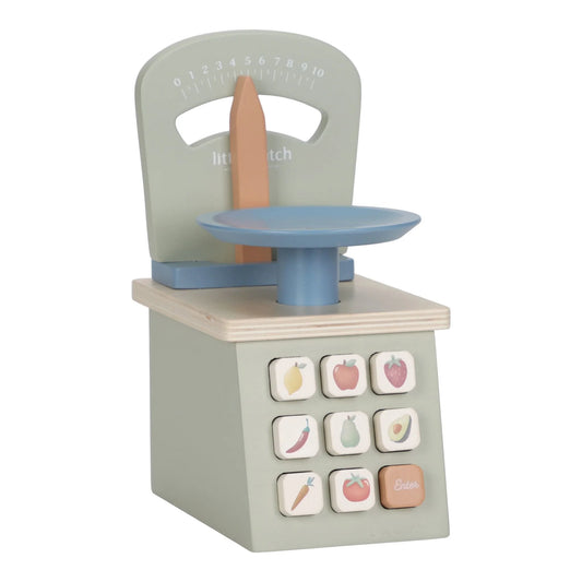(Pre-Order) Liitle Dutch Wooden play scale - Green - Essentials