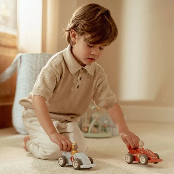 (Pre-Order) Little Dutch Pullback race cars - Multicolored - Essentials