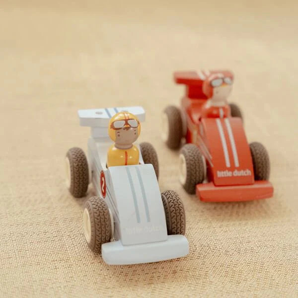 (Pre-Order) Little Dutch Pullback race cars - Multicolored - Essentials