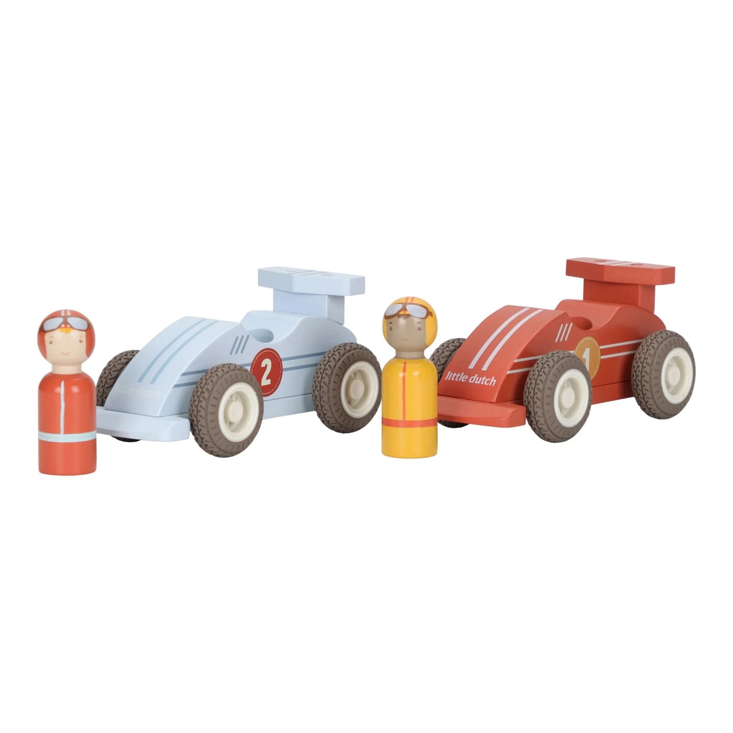(Pre-Order) Little Dutch Pullback race cars - Multicolored - Essentials