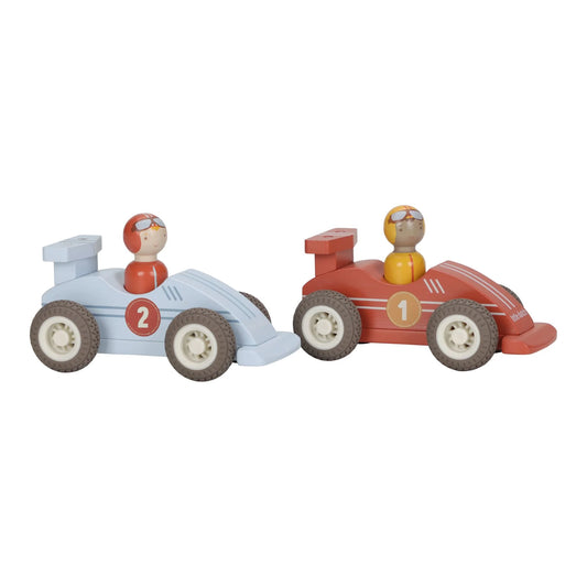 (Pre-Order) Little Dutch Pullback race cars - Multicolored - Essentials