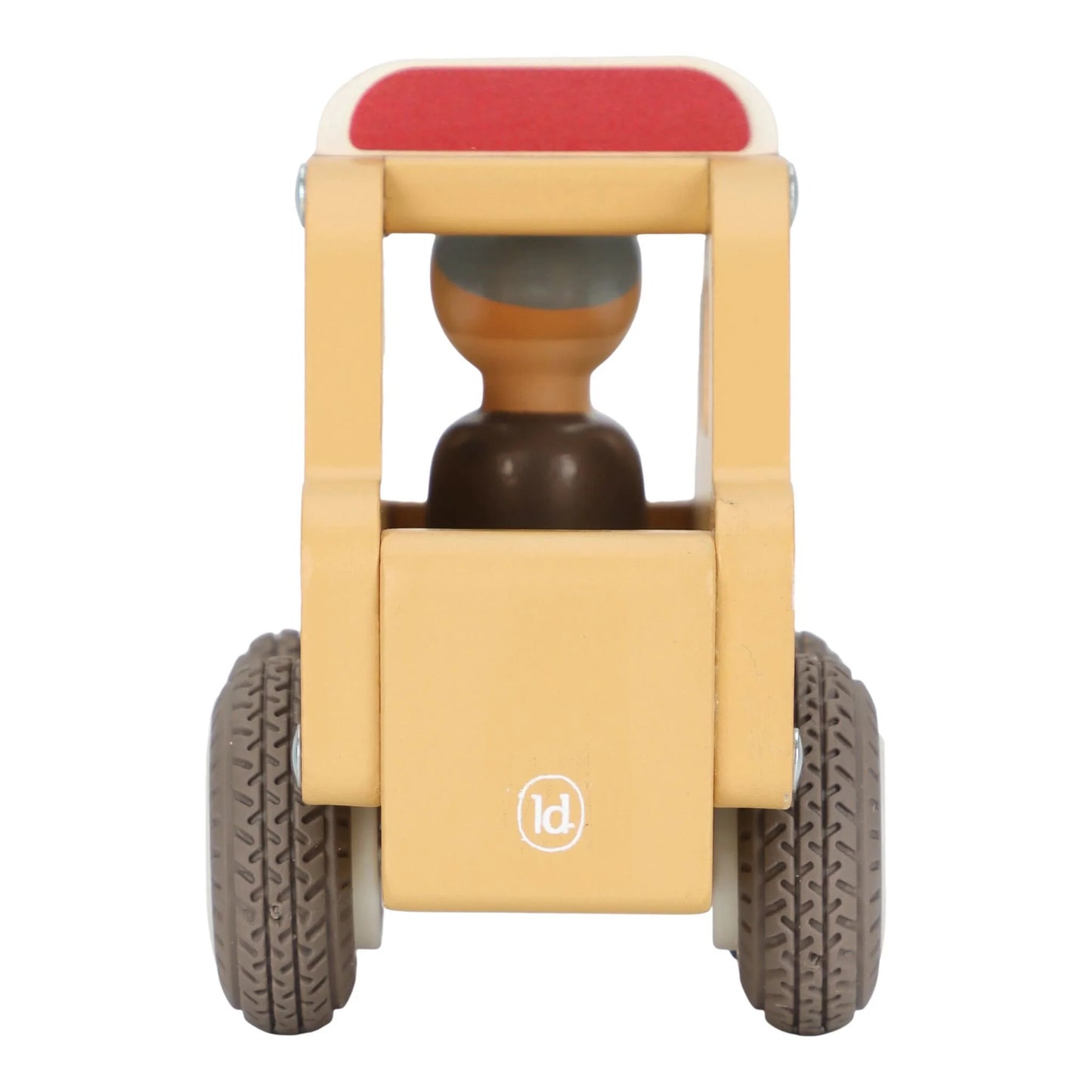 (Pre-Order) Little Dutch Wooden taxi – Yellow – Essentials