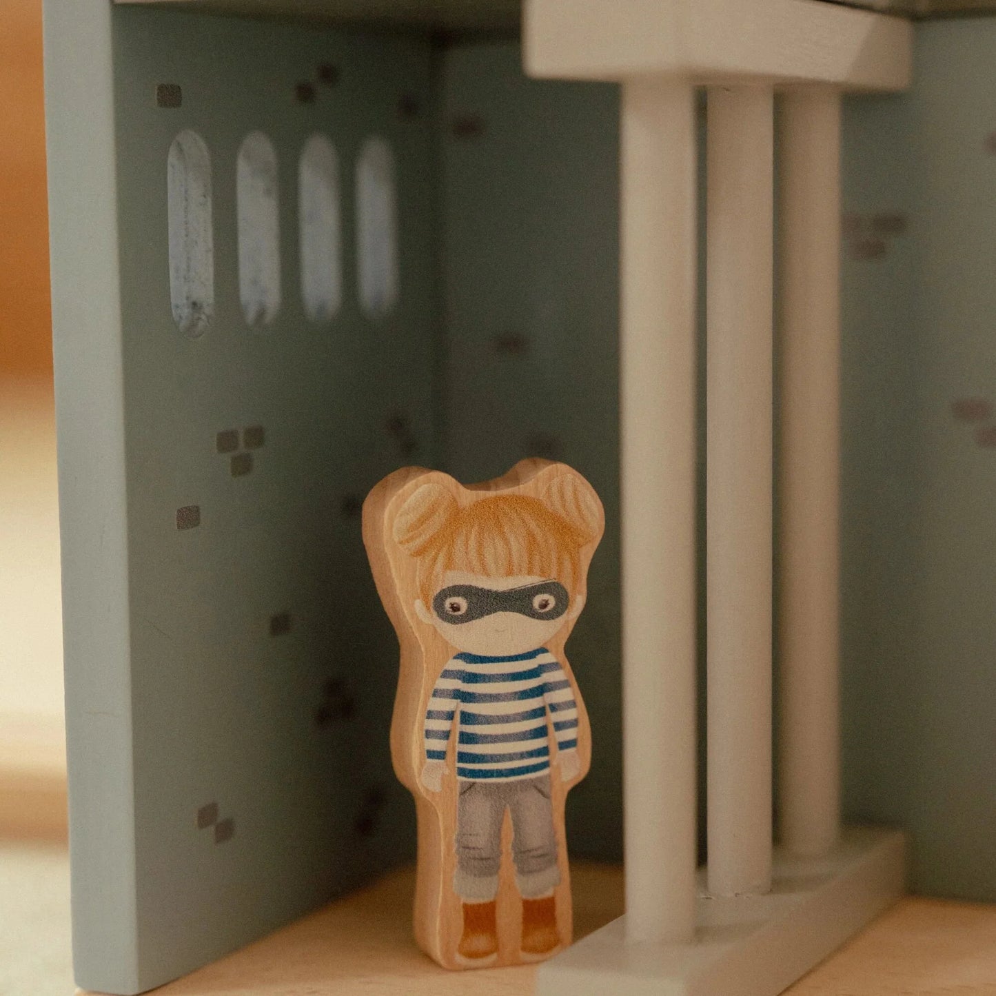 (Pre-Order) Little Dutch Wooden police station – Blue – Essentials