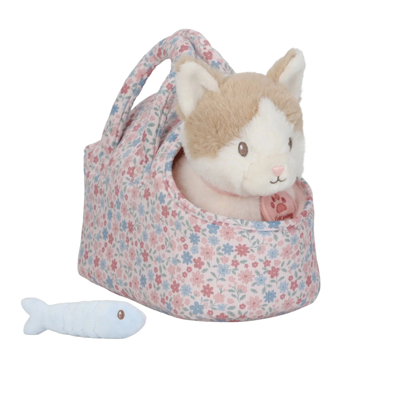 (Pre-Order) Little Dutch Cuddle cat in bag – Multicolored – Essentials