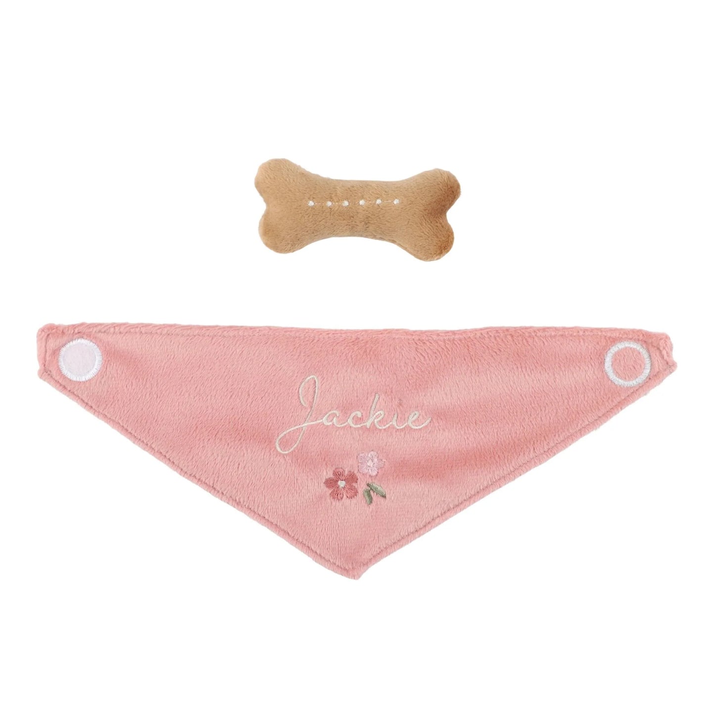 (Pre-Order) Little Dutch Cuddle dog in bag – Pink – Essentials