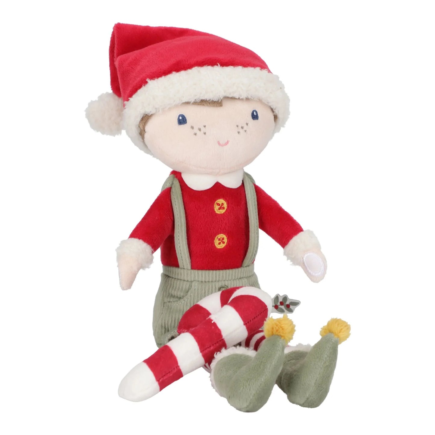 (Pre-Order) Little Dutch Christmas doll Jim - Red - Christmas