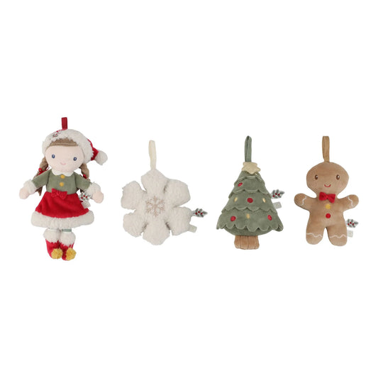 (Pre-Order) Little Dutch Christmas ornaments Rosa Set – Multicolored – Christmas