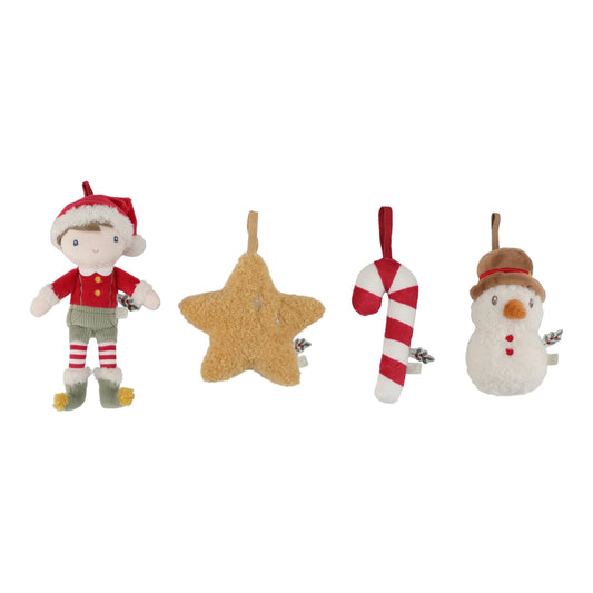 (Pre-Order) Little Dutch Christmas Ornaments Jim Set – Multicolored – Christmas