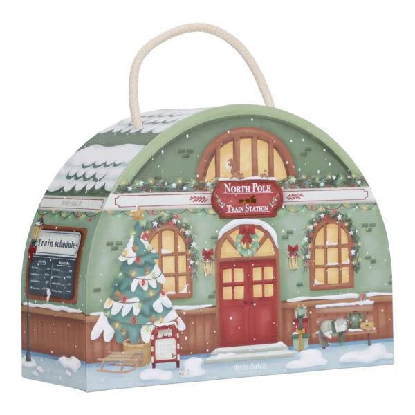 (Pre-Order) Little Dutch Advent Calendar Train Track - Essentials