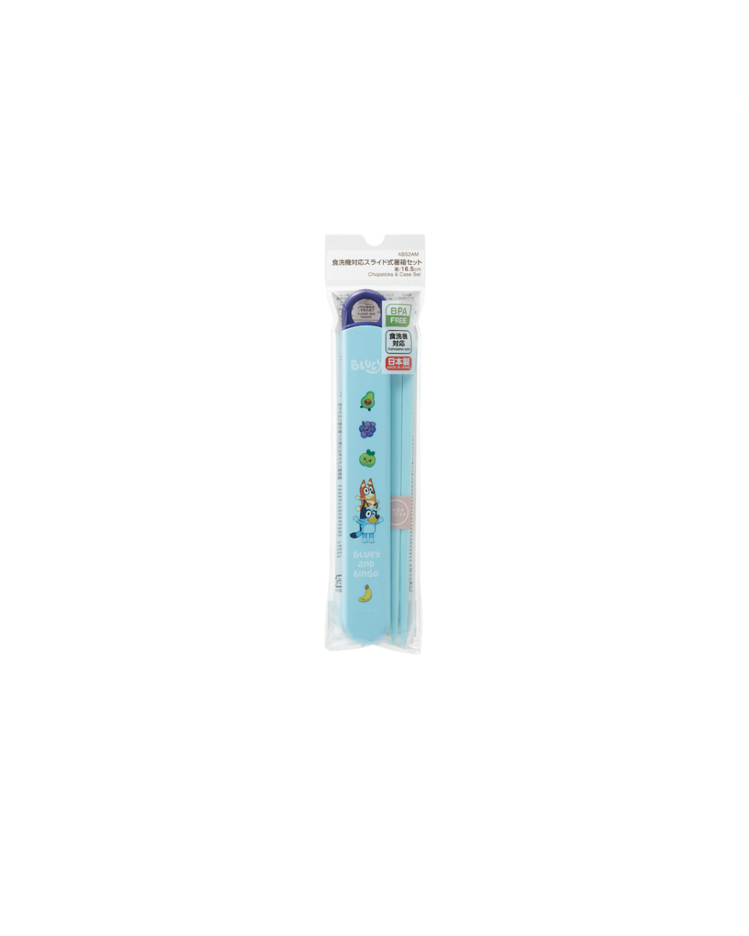 (Pre-Order) Skater Chopsticks Set Dishwasher Compatible Chopstick - Bluey & Bingo