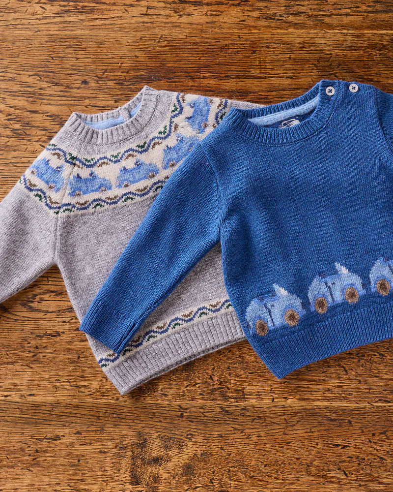 (Pre-Order) Trotters Baby Benji Car Jumper