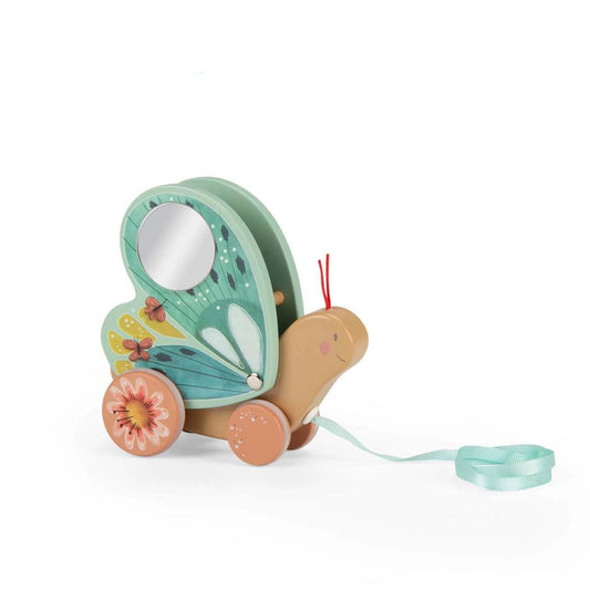 (Pre-Order) Moulin Roty Butterfly Pull Along Toy