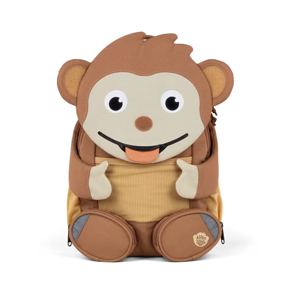(Pre-Order) Affenzahn Great Friends Backpack 8L Monkey