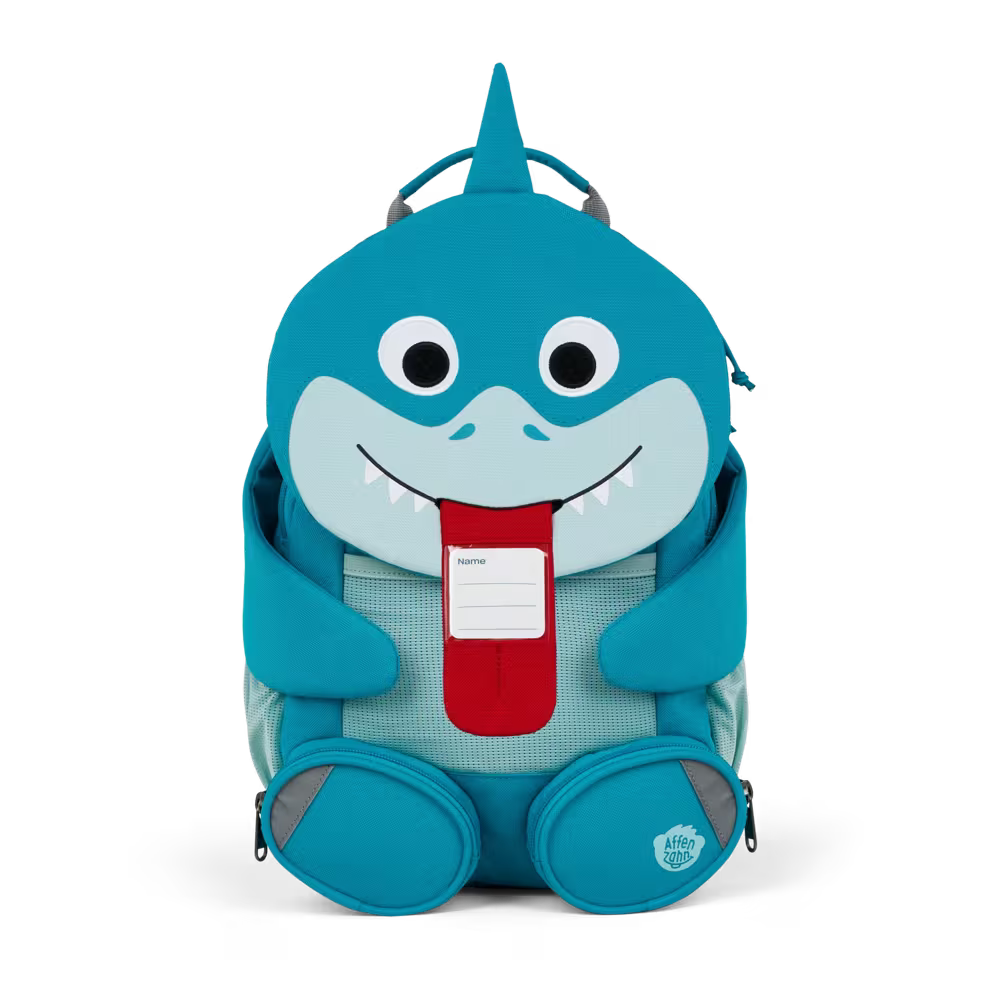 (Pre-Order) Affenzahn Great Friends Backpack 8L Shark