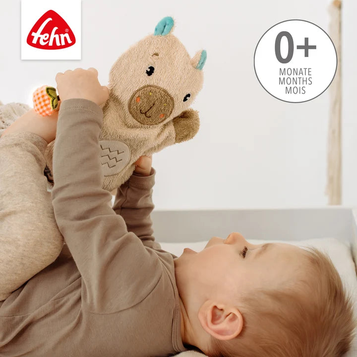 (Pre-Order) Fehn Washing Mitt Capybara Clara