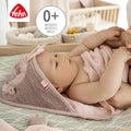 (Pre-Order) Fehn Hooded Bath Towel Flamingo