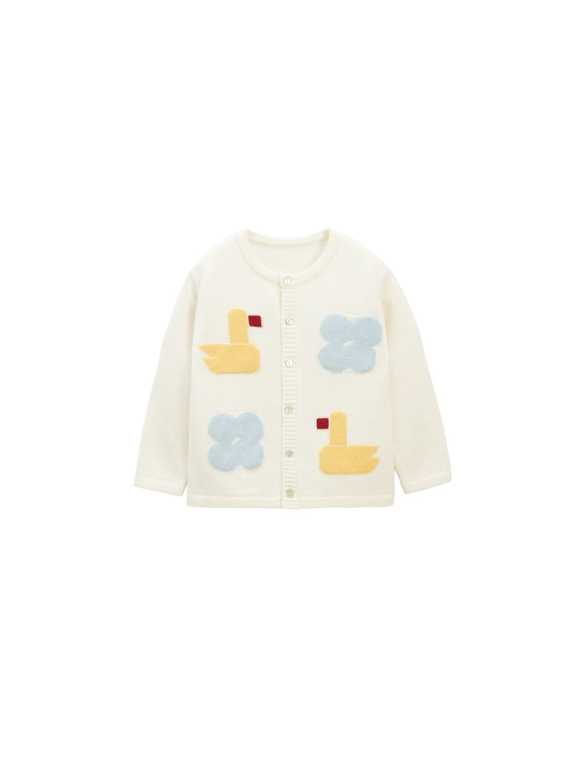 (Pre-Order) White Wheat Duck Sweater