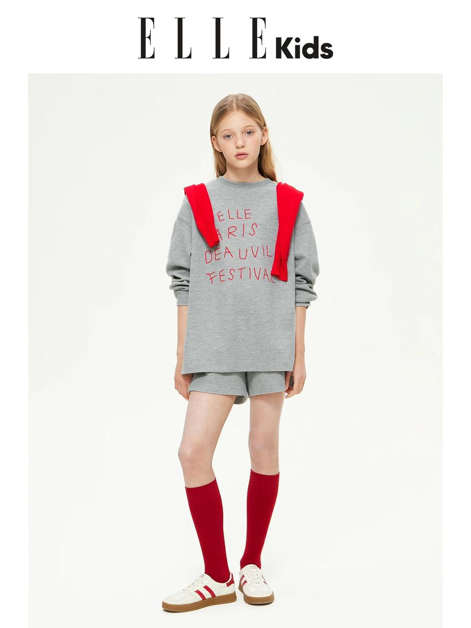 (Pre-Order) Ella Kids Sweatshirt and Short Set