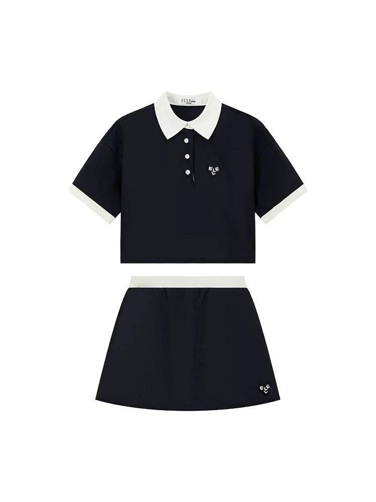 (Pre-Order) Elle Kids Polo Top and Skort Set