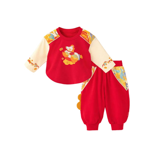 (Pre-Order) Zhang Ming Fu Prosperity Dragon Jogger Set