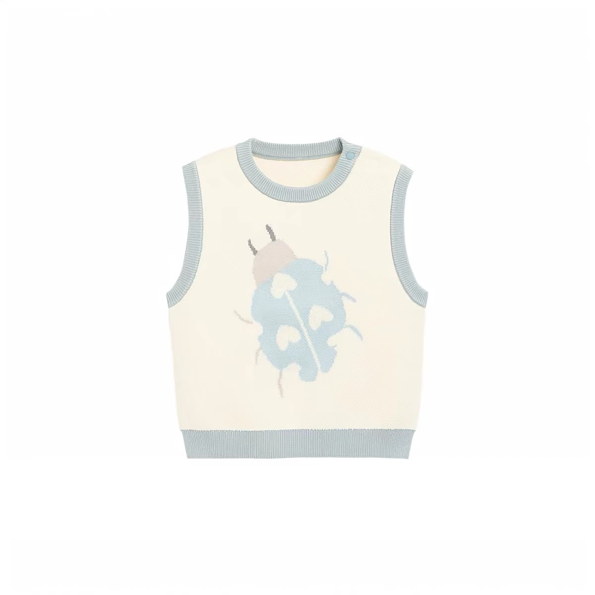 (Pre-Order) White Wheat Vest