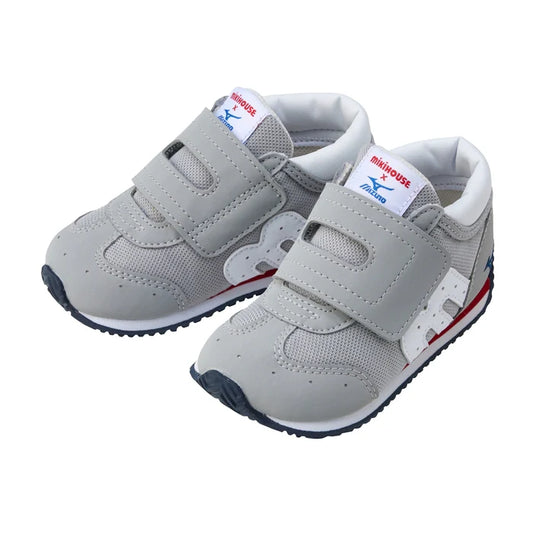 (Pre-Order) Mikihouse Mizuno Collaboration Second Baby Shoe Grey